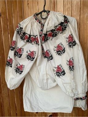 Ukrainian Vyshyvanka Vintage Dress Woman Clothing Ukraine Old Clothes Rare
